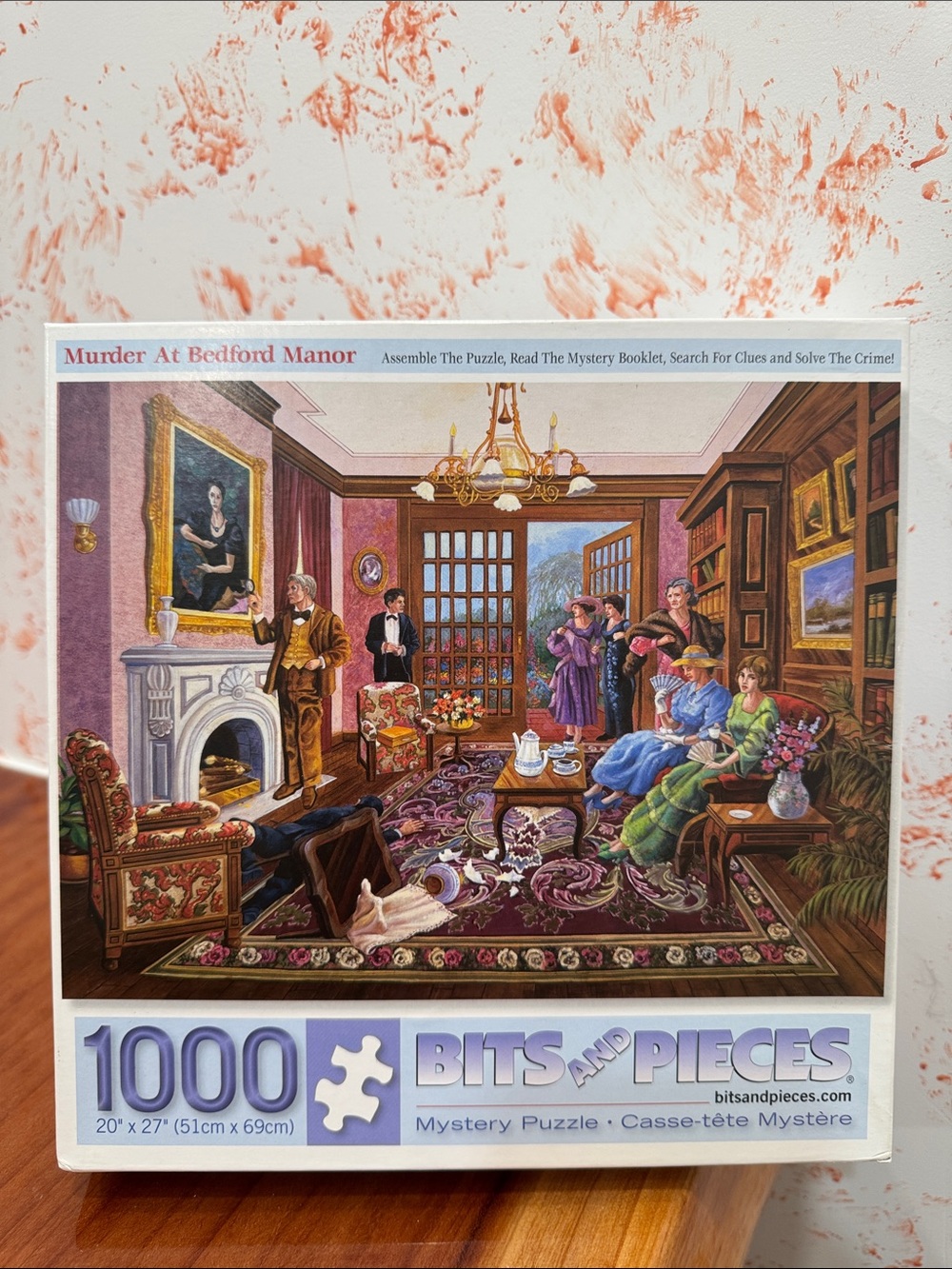 Bits and Pieces Murder At Bedford Manor - 1000 Piece Puzzle
